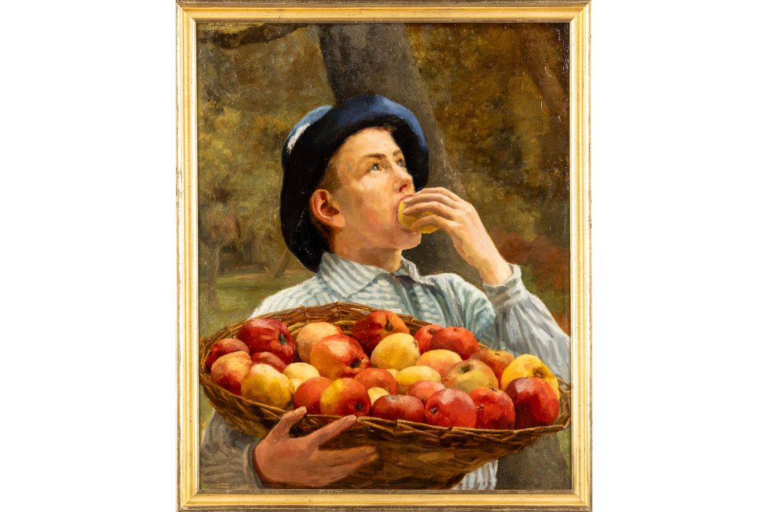 Emile Hendrik Godding (1841-1898) 'Sous les Pommiers' (1891) - Bild 4 aus 9