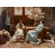 Alberto Vianelli (1841-1927) 'The Card Game'  - Bild 1 aus 8
