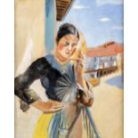 Adrien Dupagne (1889-1980) (Attr.) 'The Beautiful Spanish'