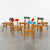 Lucien Engels (1928-2015) '6 Chairs' (1957)