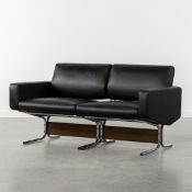 Pierre Guariche (1926-1995) A Caracas Two-Seater Sofa, for Meurop, Belgium. Circa 1960.
