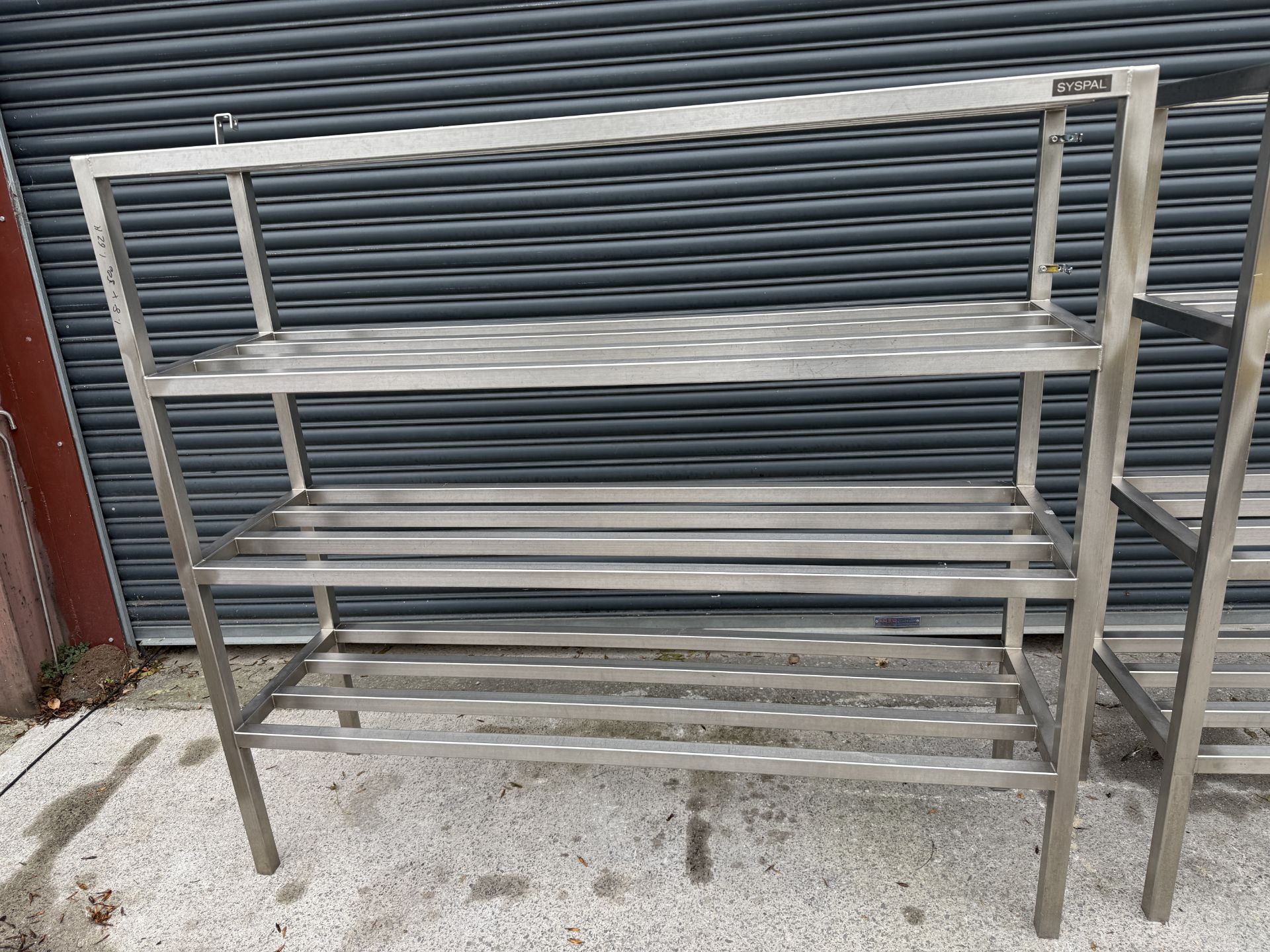 Syspal Rack 1 x Syspal rack. Dimensions approx. 1.8 x 500 x 1.62h. Lift Out: £150