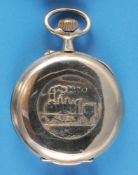 Große Doxa Anti-Magnetique Eisenbahner-Taschenuhr