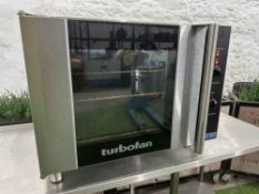 Blue Seal E30M3 Stainless Steel Counter Top Turbofan Convection Oven 240v