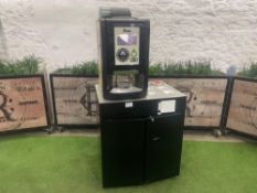 Evoca Spa ESB4SR UK/Q Vienna Bean To Cup Counter Top Coffee Machine, With Condiments Stand, Please