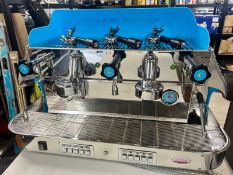 Elektra Barlume 2-Group Espresso Machine, Previously Hard Wired In. Please Note: There Is No VAT