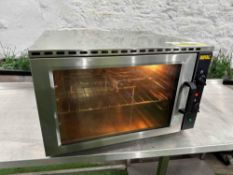 Buffalo NBC050 Stainless Steel Counter Top Convection Oven 240v, YOM 2023, RRP £1,079.00