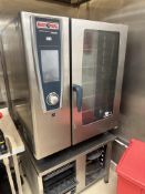 Rational SCC WE 101 Stainless Steel Combi Oven 400v Three Phase, With Stainless Steel Cooling Rack