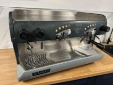 Rancilio Poca DE 2 GR 2-Group Counter Top Espresso Machine 230v, Plug Missing From Lot