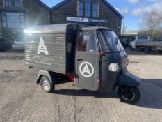 2022 Piaggio Ape D600 Auto Rickshaw, Engine Size: 436cc, Diesel, Registration: WK71 NXJ, Date Of