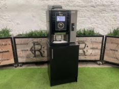 Evoca Spa ESB4SR UK/Q Vienna Bean To Cup Counter Top Coffee Machine, With Condiments Stand, Please