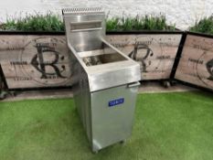 Toros Stainless Steel Single Tank Commercial Gas Fryer
