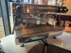 Casadio UNDICI/A-2 2-Group Counter Top Espresso Machine 220-240v