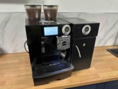 Jura Giga X8 Bean To Cup Counter Top Coffee Machine 230v, With Vitrifrigo FG 10E STC Milk Fridge