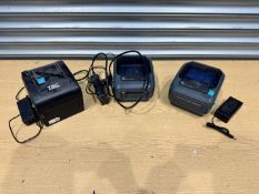3no. Thermal Label Printers Comprising; 2no. Zebra GK420D Printers, 1no. TSC Thermal Label Printer