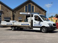 2014 Mercedes-Benz Sprinter 313 CDI Dropside Flatbed Van, Bed Size: 6300 x 2360mm, Engine Size: