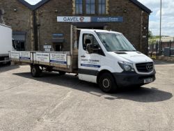 Unreserved Online Auction - Fleet of Extra Long Flatbed Vans