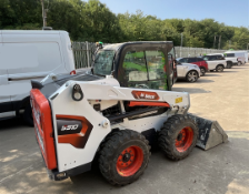 2025 Bobcat S510 Compact Skid Steer Loader c/w Bucket, 29 Hours Worked. This machine starts, runs