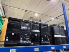 Spares & Repairs 7no. Various PC’s 240v, HARD DRIVES HAVE BEEN REMOVED, Power Supplies Not Present