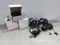 11no. PC Headsets Various Styles & Sizes