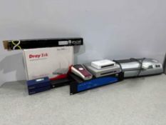 Quantity of Various IT Sundries Comprising; Switch’s, Amplifiers, Label Printer & Heat Sealer,