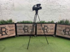 Sony HXR-MC2000E Professional Video Recorder Camera With 4no. Batteries, Bag, & Mantona Dolomit 2200