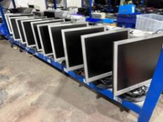 11no. LG 19” Monitors With Power Supplies & VGA Cables; 5no. L1919S & 6no. L1917S