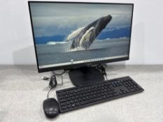 Phillips 243V7Q 24” FHD Monitor 100-240v, With Keyboard, Mouse, Power Supply & HDMI Cable