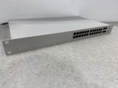 Cisco Meraki MS125-24P 24-Port Gigabit Ethernet Switch 100-240v, With Power Supply