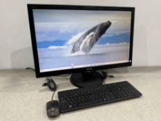 Phillips 273V5L 27” FHD Monitor 100-240v, With Keyboard, Mouse, Power Supply & HDMI Cable