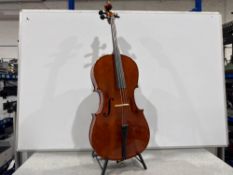 Chas E Foote London 1920 Cello With Travel Bag