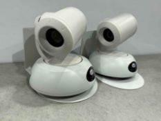 2no. Vaddio 998-9963-000W Roboshot 30 HDBT Cameras, Power Supplies Not Present