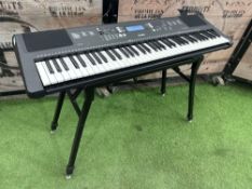 Yamaha PSR-EW310 Digital Keyboard 12v With Stand & Power Supply