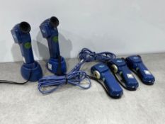 5no. Digital Blue DMC232MB Educational Camcorders, With 2no. Docks, Chargers Not Included