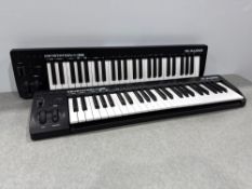 2no. M-Audio Keystation 49 MK3 MIDI Keyboards 5v, Power Supplies Not Present