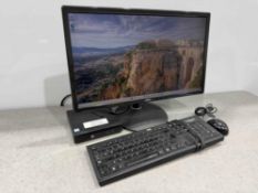 HP 260 G2 Micro PC Intel Core i5-6200U 8GB Ram 128GB SSD Windows 11 Pro, With Xenta 21.5” Monitor,