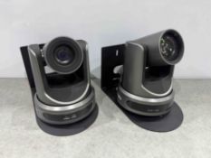2no. PTZ Optics HD Video Cameras; PT12X-SDI-GY-G2 & PT20X-SDI-GY-G2, Power Supplies Not Present