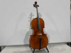 BCS 1/4 001 1/4 Junior Student Cello With Travel Bag