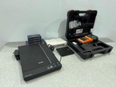 Quantity of Various IT Sundries Comprising; Scanner, Label Printer, Switch’s, Firewall & DVD Writer,