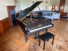 Bluthner Leipzig Grand Piano, Please Note Lot Has Already Been Dismantled In Preparation For