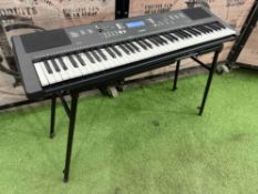 Yamaha PSR-EW310 Digital Keyboard 12v With Stand & Power Supply