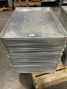 (50) FULL SIZE BUN PANS