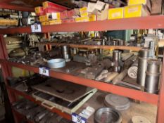 Contents of (1) Shelf including Asst. Machining Parts and Tools ***Shelf Not Included***