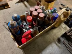 Lot of Asst. Propane, Paint, Ether, etc.