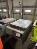 60” X 39” Heated Dip Tank w/ Hoist, Basket, Motor, Agitator, etc.