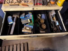 Lot of Asst. Tool Holders, Cutters, etc.