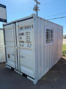 12' X 8' Seacan w/ Side Door and Sliding Window