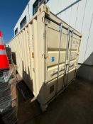 2025 20ft. Single Trip Sea Can