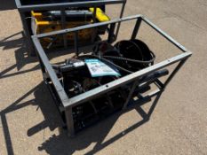 2025 Mower King Heavy Duty Skid Steer Auger Attachment w/ 6