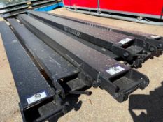 2025 10'/ 6,600lb. Fork Extensions